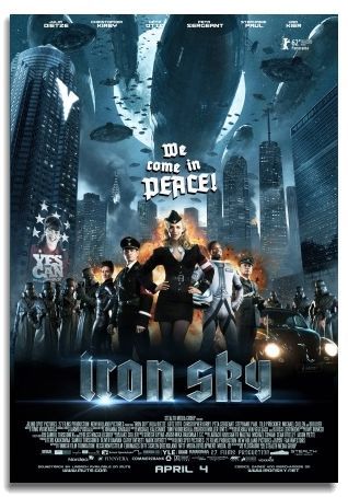 Iron Sky Poster 24x33 inches Julia Dietze GÖTZ Otto Sci Fi Comedy