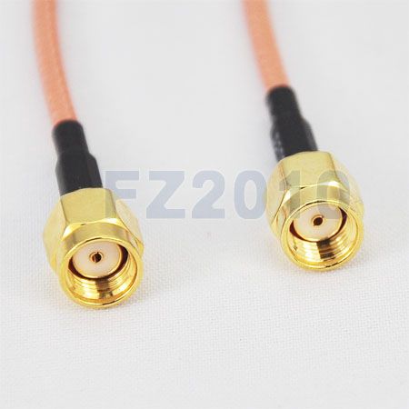 SMA Plug Female Pin to RP SMA Plug Jumper Pigtail RG316 Cable