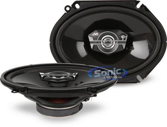 JVC CS V6837 5x7 6x8 3 Way Car Speakers 500W CSV6837