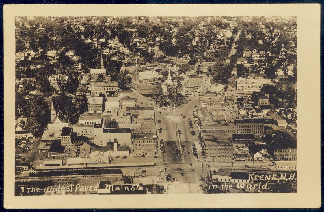 Keene NH New Hampshire Main Street RPPC