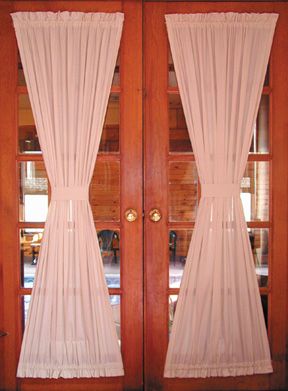 Solid Country Window Curtain Panels Unlined Kerry