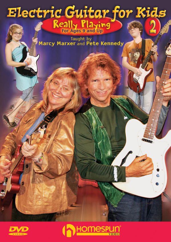 Electric Guitar for Kids DVD 2 Really Playing For Ages 9 and Up Cover