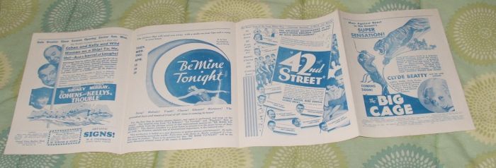 King Kong 1933 Original Advertising Pamphlet RARE