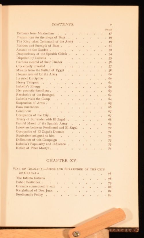 1902 3VOL History of The Reign of Ferdinand and Isabella Prescott