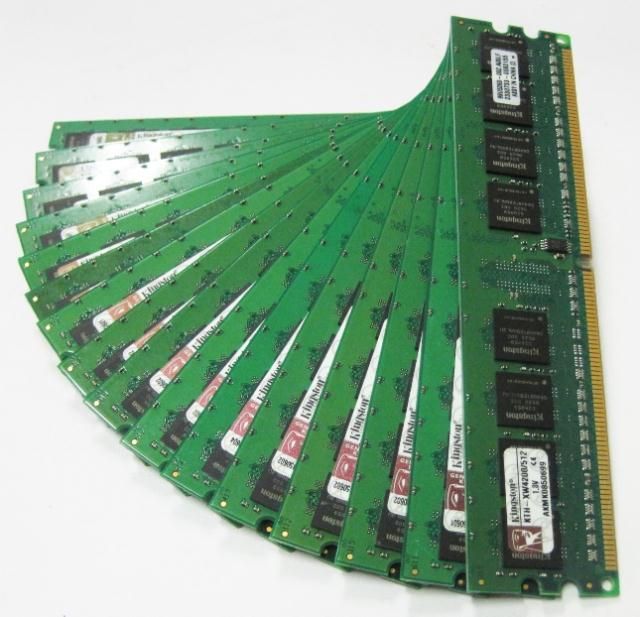 Kingston 16X512MB 240p PC2 4200 9C ECC DDR2 DIMM KTH XW4200 512