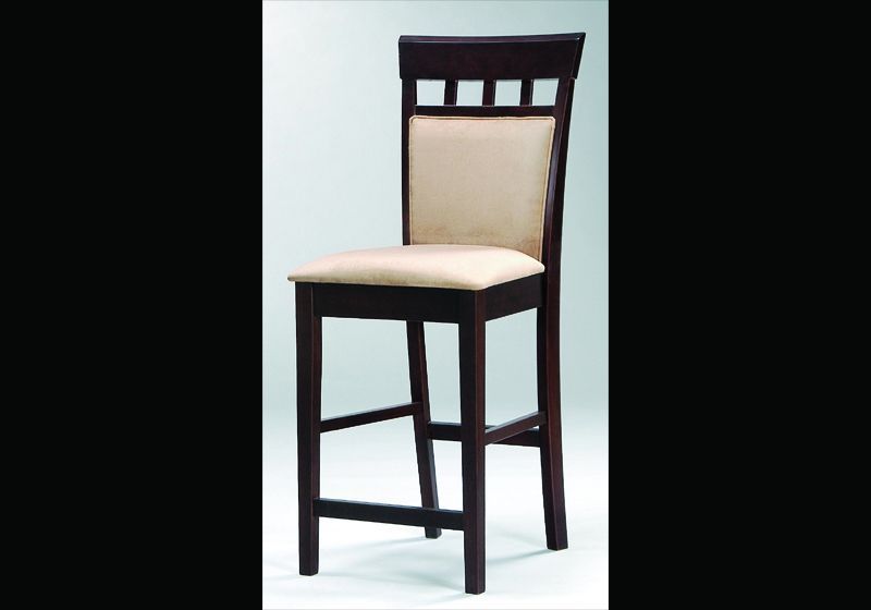 Kitchen Barstool Wood Counter Upholstered Bar Stools