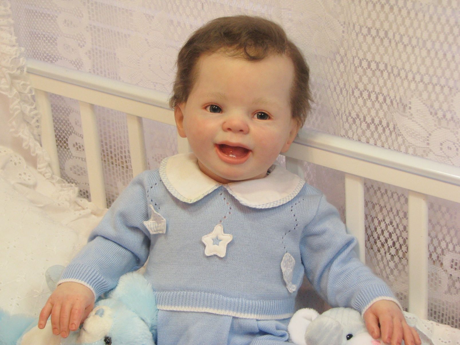 Reborn Donna RuBert Kit Ladybug Adorable Boy not Fake