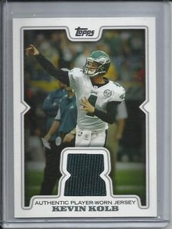 Kevin Kolb 2008 Topps Game Used Jersey Eagles