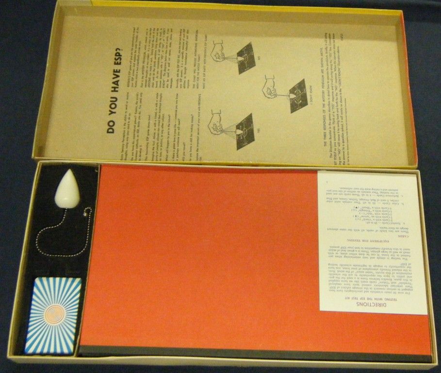 Kreskins ESP Game RARE Milton Bradley 1967