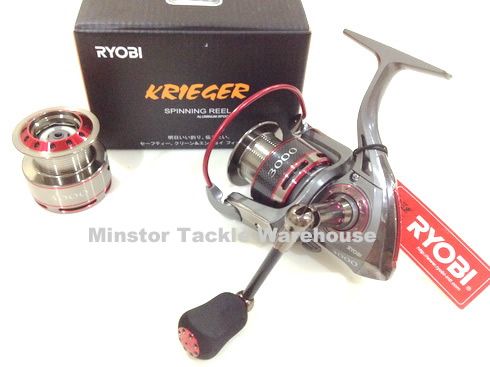 Ryobi Krieger 3000 Spinning Reel New Model