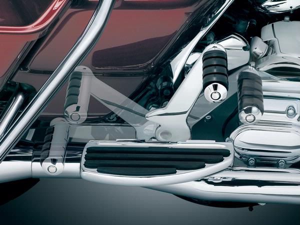 Kuryakyn 7926 Adjustable Passenger Pegs for Harley Flt FLH