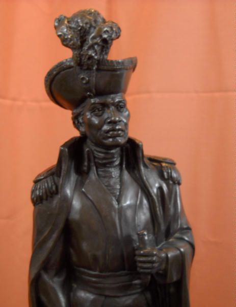 Dominique Toussaint   LOuverture Bronze Statue Sculpture Haitian