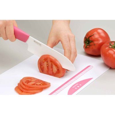 Kyocera Ceramic Knife FKR 140 PK Santoku 5 5 14cm Pink Japanese Hocho