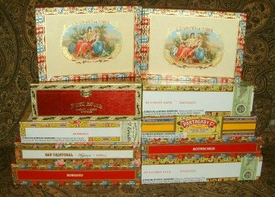 Longer Wooden Paper Decorated Cigar Boxes Purses Guitars CBG Crafts