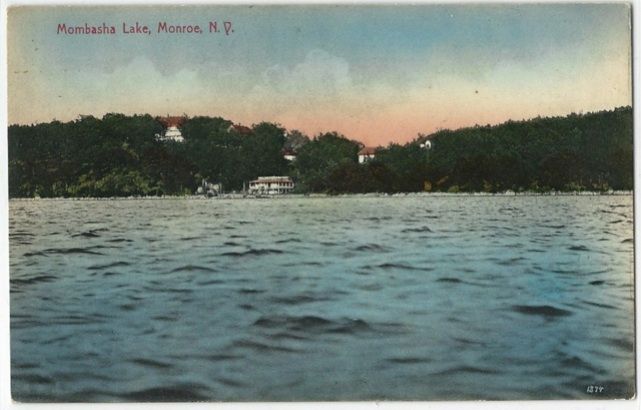 Mombasha Lake Monroe NY 1910 Postcard