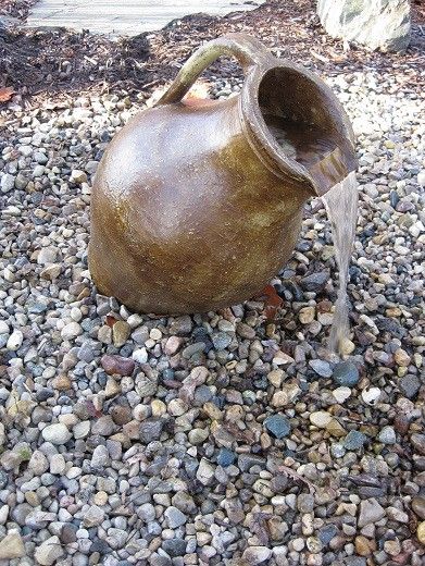 minimal splash, then try the Tipped Vase Fountain in your landscape