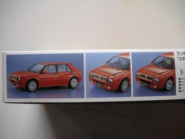 Hasegawa 1 24 Lancia Delta HF Integrale Evoluzione Plastic Model Kit