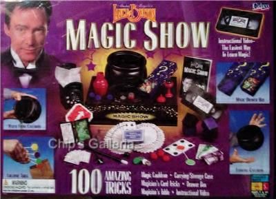 Master Magician Lance Burton Magic Show Kit