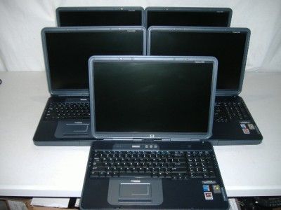 Lot of 5 HP Compaq NX9600 Laptops