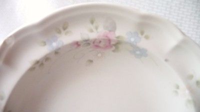 Pfaltzgraff Tea Rose Large Rimmed Soup Bowl Stoneware