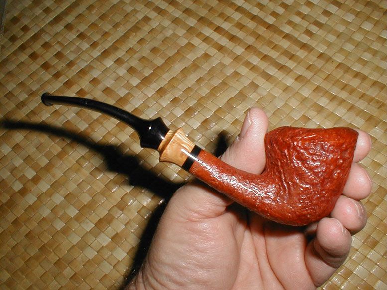 Lasse Skovgaard Freehand Dublin Pipe w Wood New Sixten Ivarsson Retro