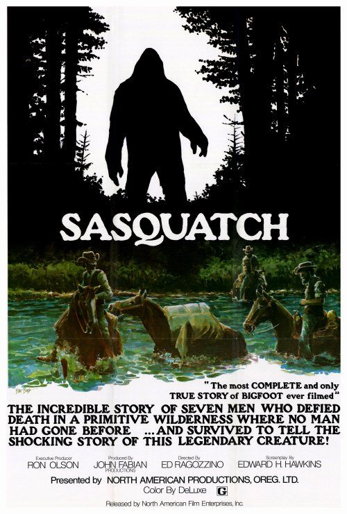 Sasquatch, the Legend of Bigfoot Style A 27 x 40 Inches   69cm x 102cm