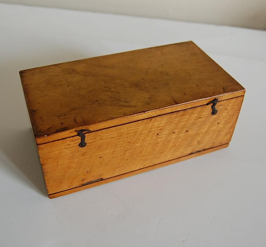 Antique Millikin Lawley Microscope Slides Box