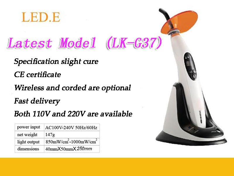 Hot 10W Lamp Woodpecker Lede Dental Cordless LED Curing Light Light