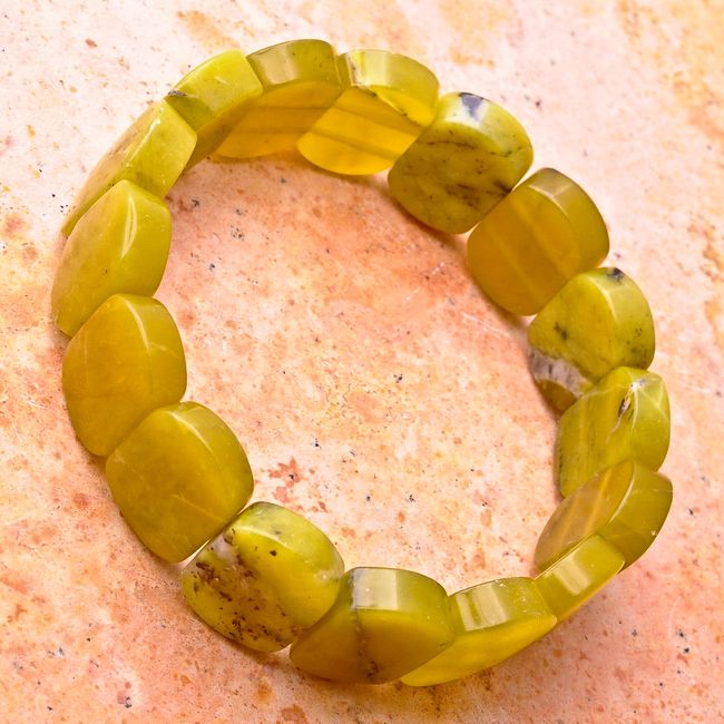 Lemon Jade Gemstone Bracelet