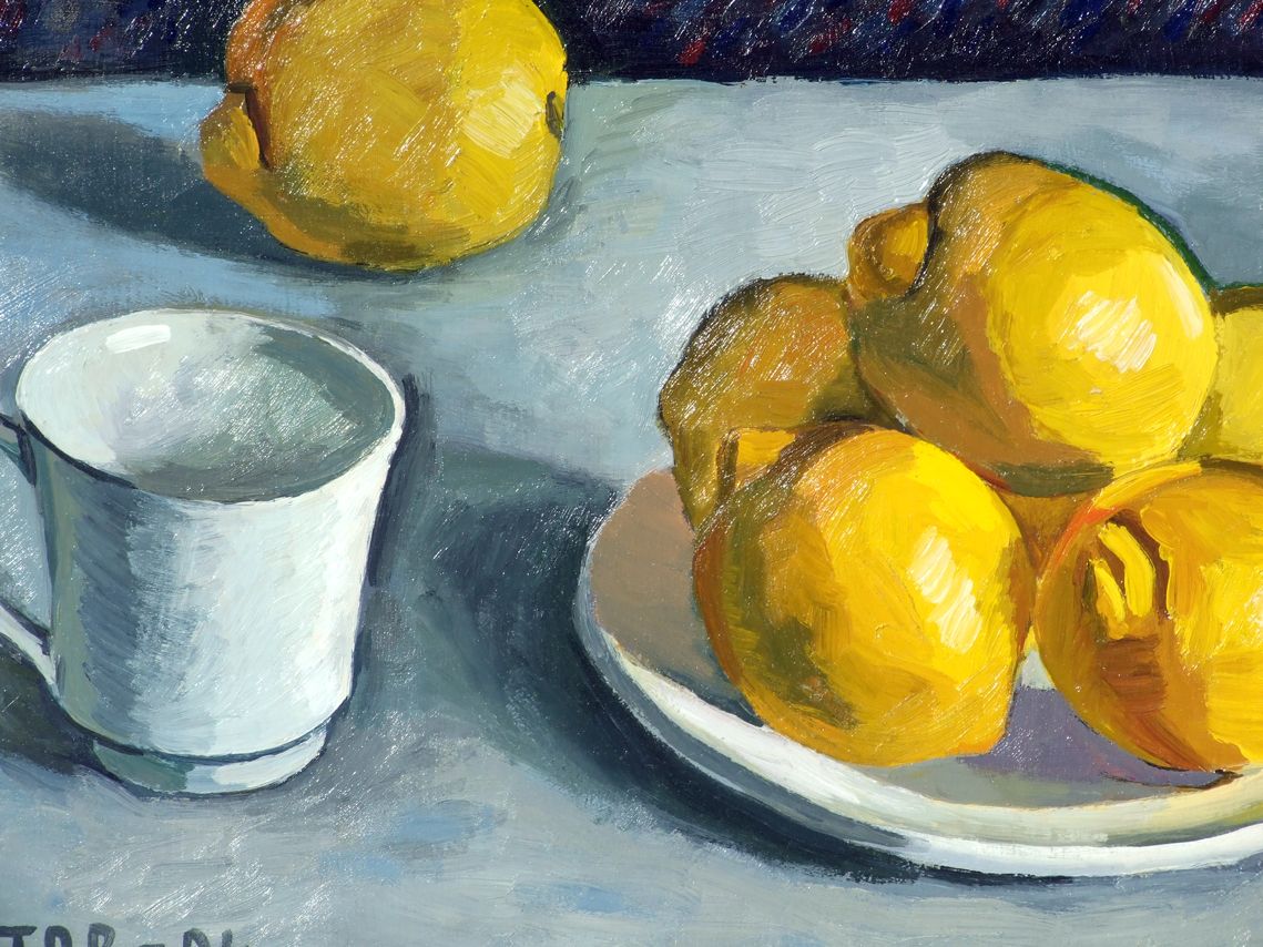 Still Life with Lemons