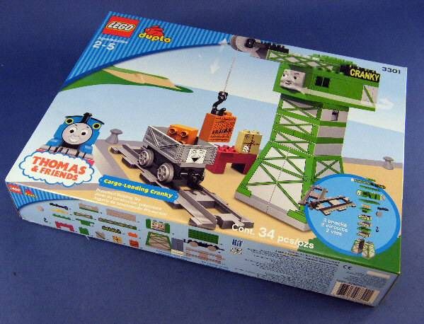 Thomas Train Lego Duplo 3301 Cargo Loading Cranky on PopScreen