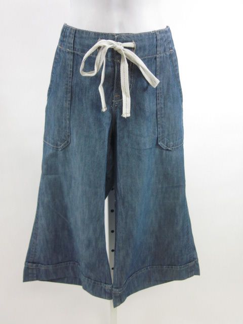 Level 99 Jean Denim Gauchos Capri Pants Size 27