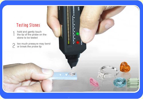 Diamond Tester Selector Moissanite Tester UV Light