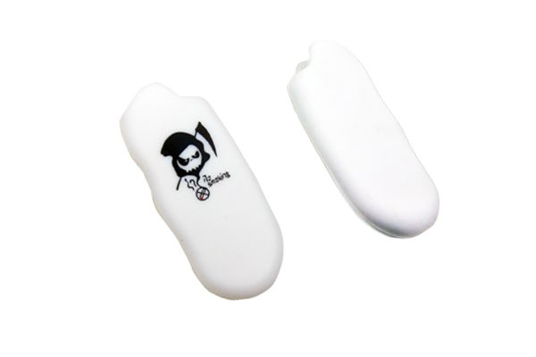 Cigarette Lighter silicone case protector Fob Cover shell white H022