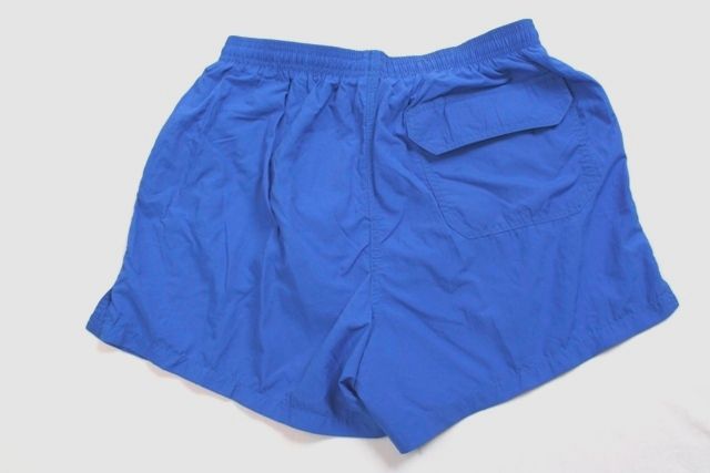 Lifeguard Nylon Swim Rear Pocket Trunk Mens Large