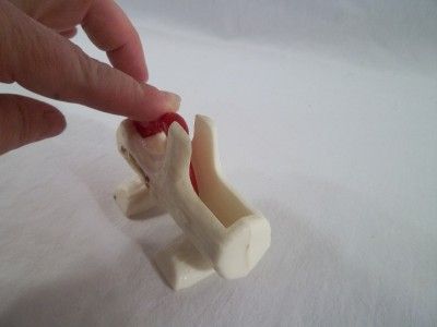 Antique Woodpecker Toothpick Holder Dispenser Grabber