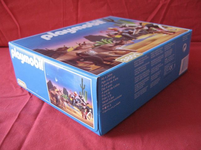 Playmobil 3801 Western Longhorn Cattle Watering Hole MISB SEALED