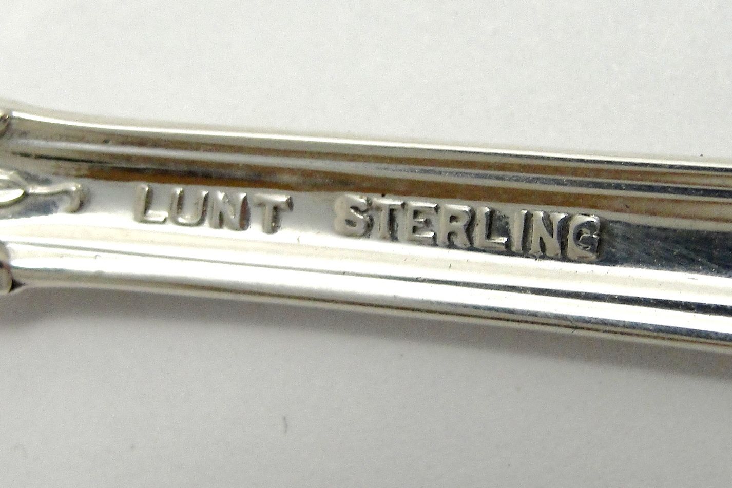 Lunt Sterling Silver Individual Salad Fork Eloquence Pattern 6 1 2