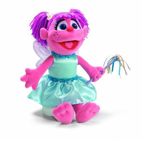 Gund Sesame Street Plush Fluttering Abby Cadabby New