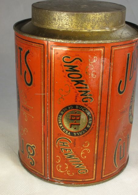 Cut Plug Round Tin American Tobacco Co SUCC2 Buchanan Lyall NY