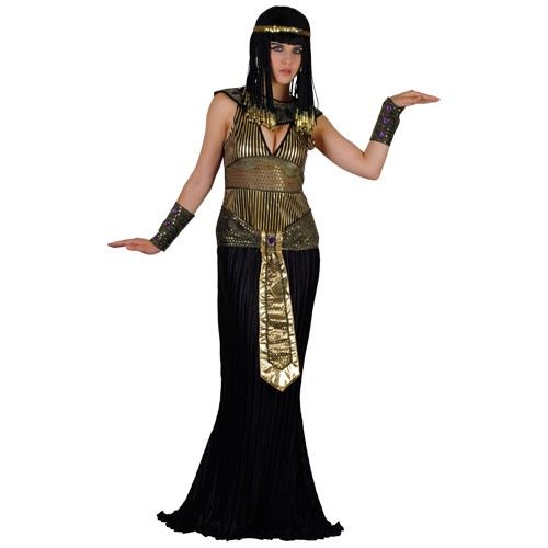 EGYPTIAN QUEEN CLEOPATRA LADIES FANCY DRESS COSTUME XS S M L XL £21
