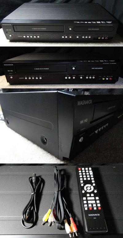 Magnavox DVD Recorder & VCR w/Digital Tuner and1080p Up Conversion