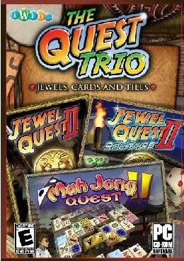 PC Jewel Quest 1 2 Solitaire Mahjong II XP Vista 22787611255