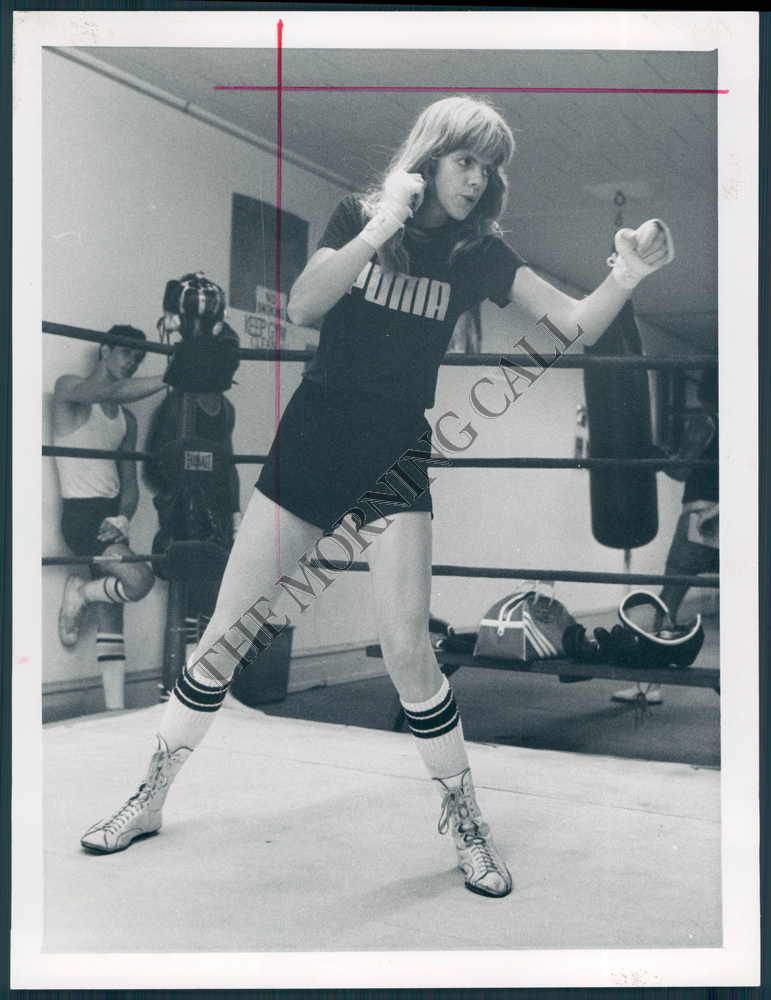 MC PHOTO ahj 940 Cathy Cat Davis Boxer Sports Boxing Boxers Davis