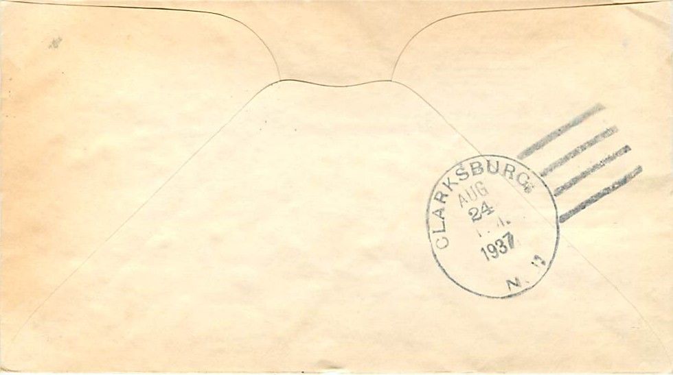 796 7 FDC Block (4) 1937 Virginia Dare   Ioor Cachet   Manteo, NC