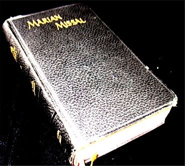 1956 The New Marian Missal Sylvester P Juergens Leather Bound Catholic