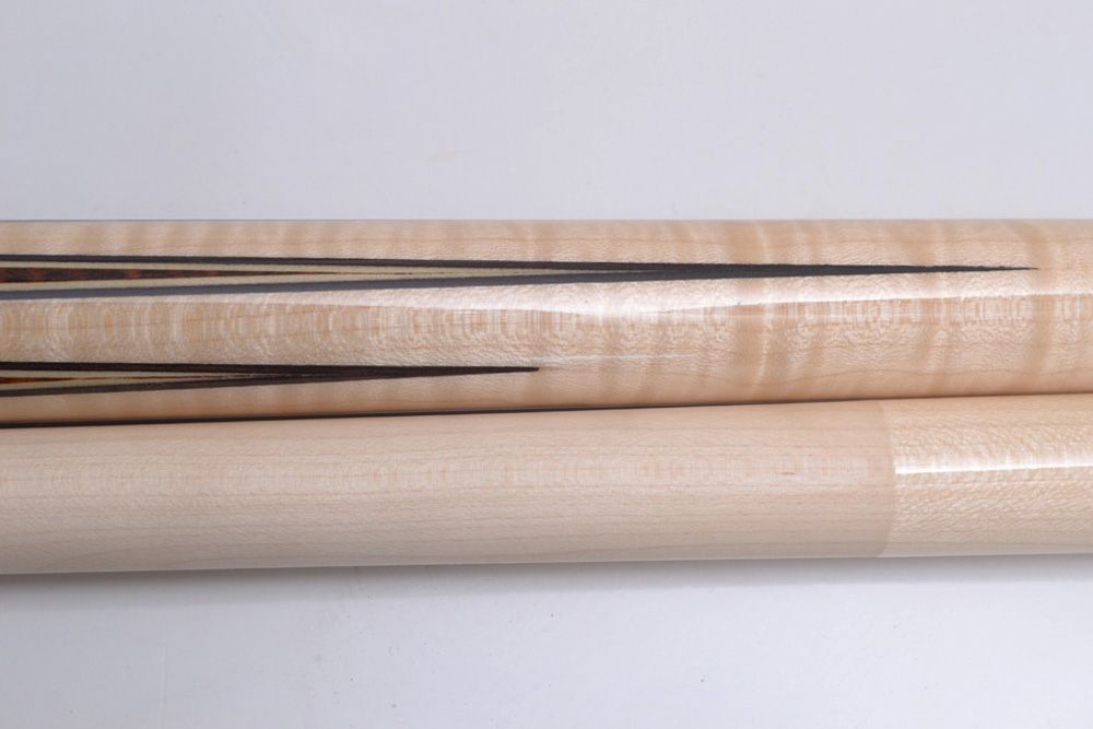 Limited Custom Pool Cues   Snakewood/Curly Maple   Fast Shipping.B35
