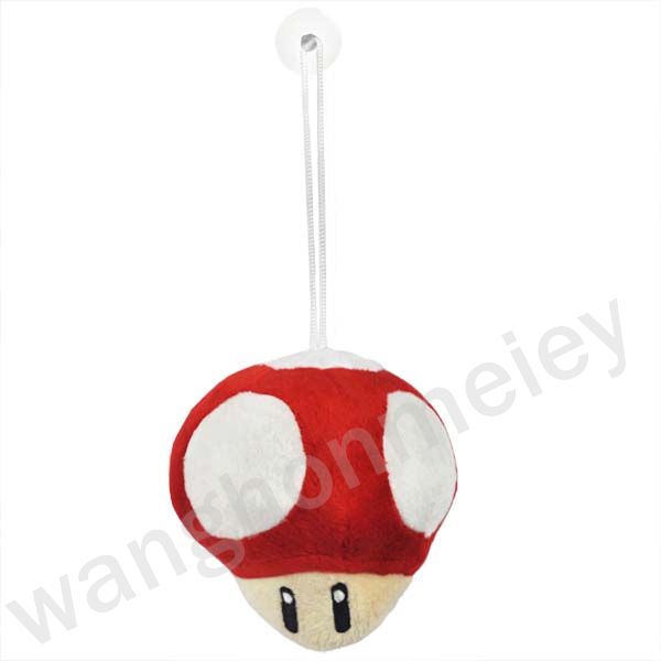 Super Mario Bros Mushroom 5 Plush Toy Doll M60
