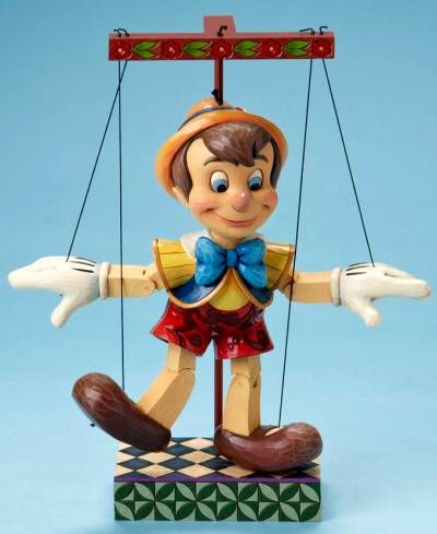 2010 Jim Shore Disney Pinocchio Marionette Free s H