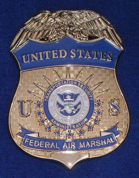 Federal Air Marshal Badge US Federal Police Badge Polizeimarke